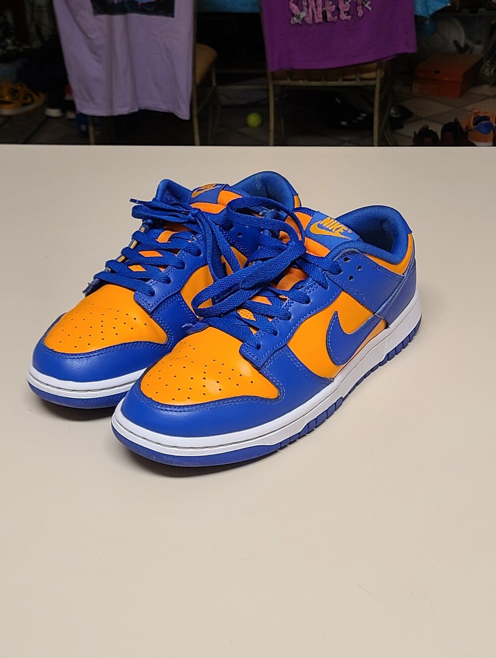 Nike Dunk Low Retro Knicks casual skateboard sneakers size 9
